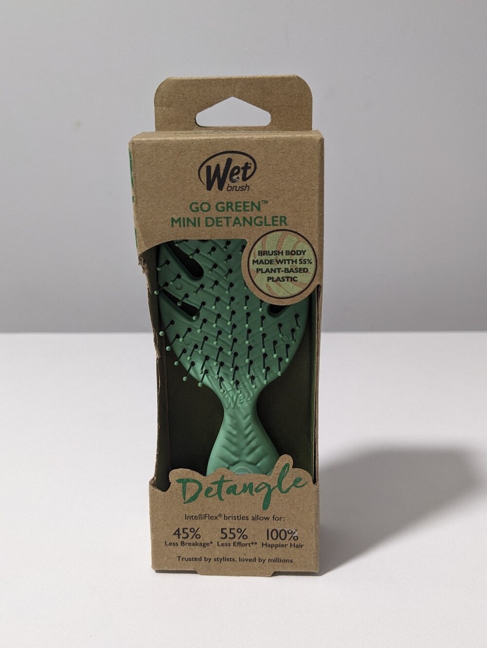 Wet Brush Go Green Mini Detangler Hair Bursh